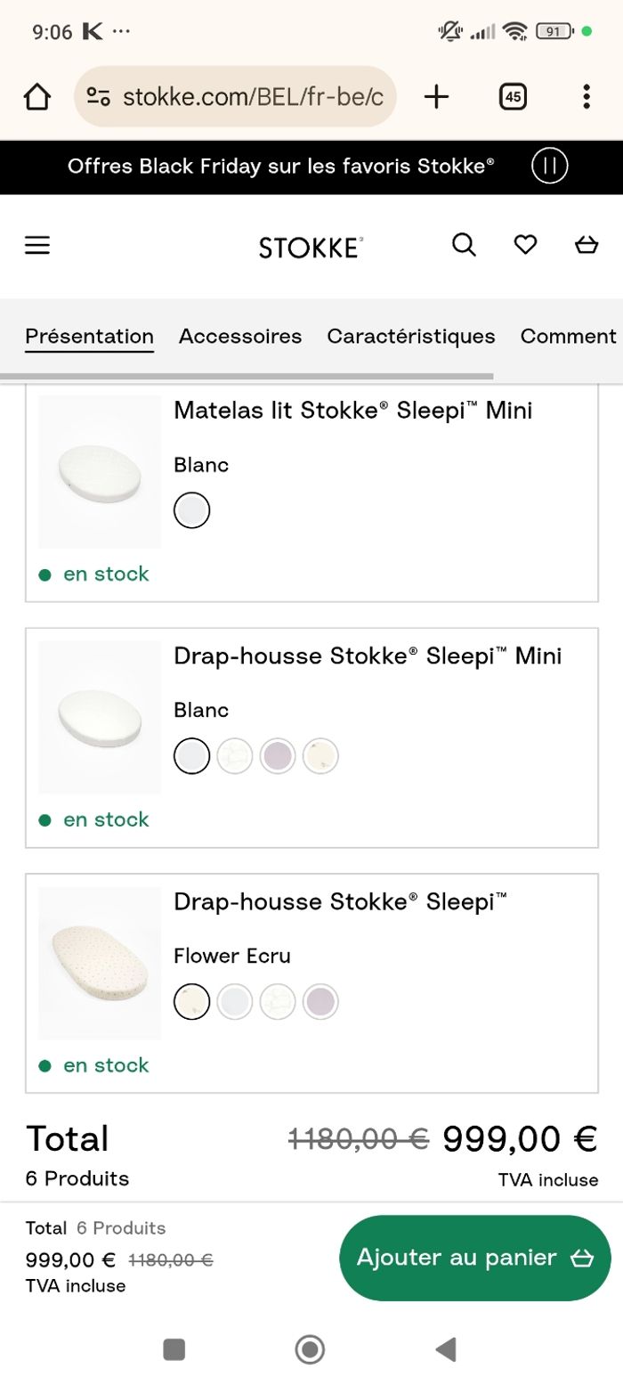 Berceau/lit évolutif blanc de la marque Stokke ( de 0 mois à 5 ans) - photo numéro 3