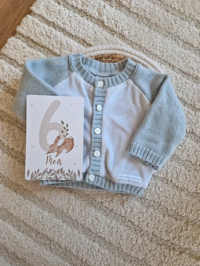 Gilet bébé Petit Bateau