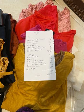 Lot réservé à Sandrine