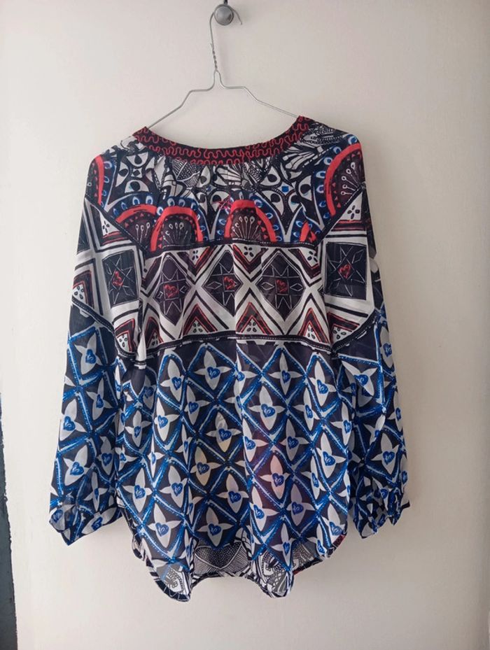 Blouse à motifs multiples, en taille S - photo numéro 3