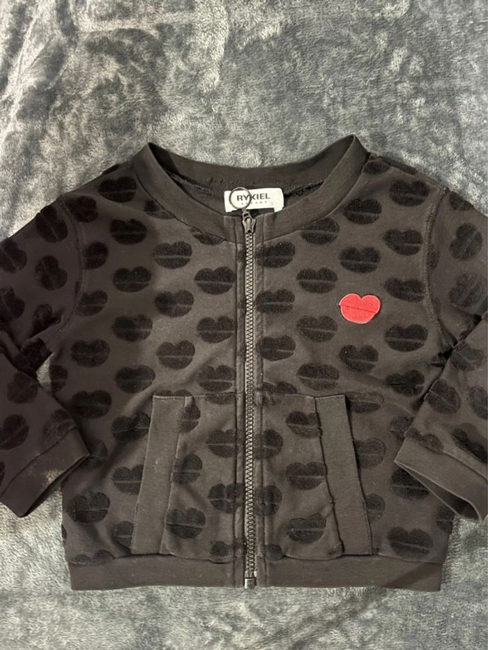 Sonia rykiel kid fille gilet noir taille 4 ans - photo numéro 8