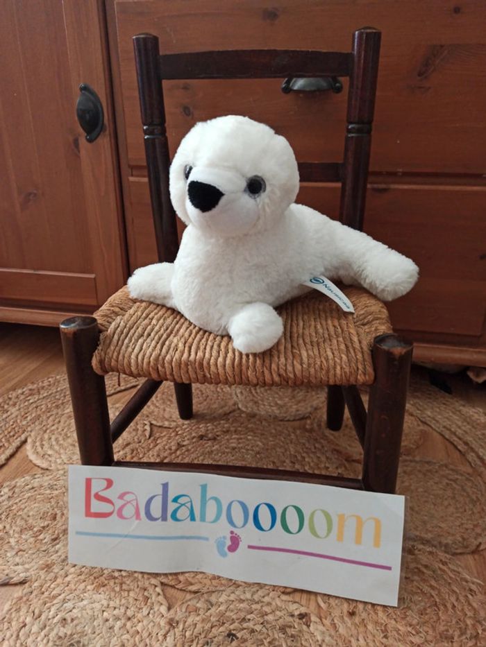 Peluche otarie blanche Nausicaa tbe - photo numéro 3