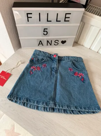 Jupe en jeans DPAM 5 ans