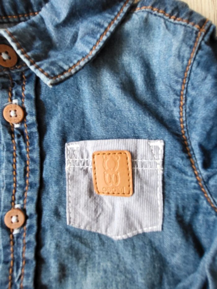 Chemise en jeans - photo numéro 2