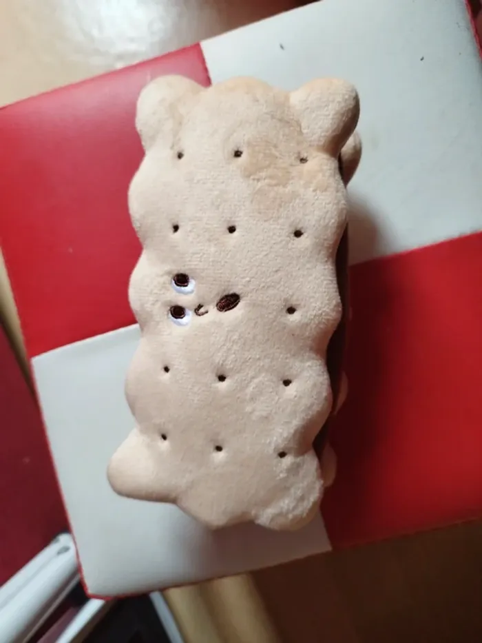 Trousse en forme de biscuit douce