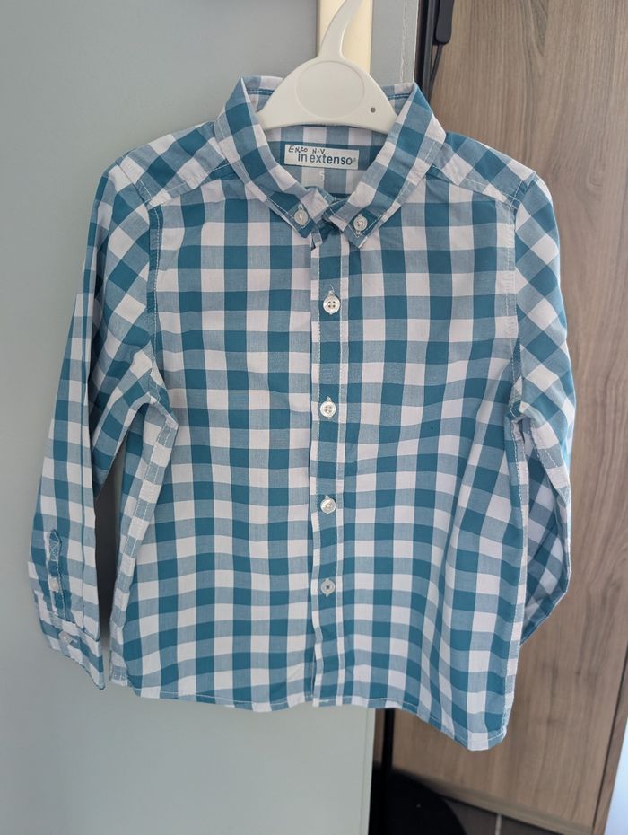 Chemise garçon in extenso 5 ans