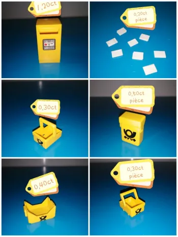 Thème* pièces détachées/ sacoche - boîte aux lettres - courrier - poste