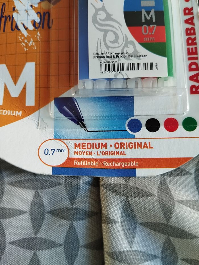 Cartouche +stylos frixion clicker neuf - photo numéro 5