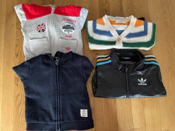 Lot de 4 vestes
