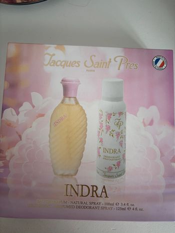 Coffret parfum + déodorant indra