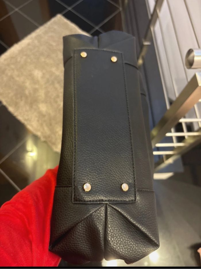 Sac à main Liu Jo M Satchel noir - photo numéro 9