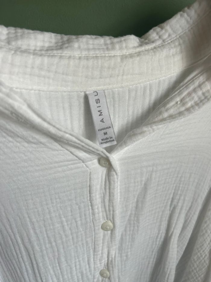 Chemise tunique gaze de coton - photo numéro 3