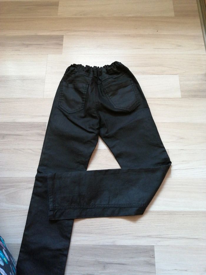 Jean huilé ceinture réglable - photo numéro 3