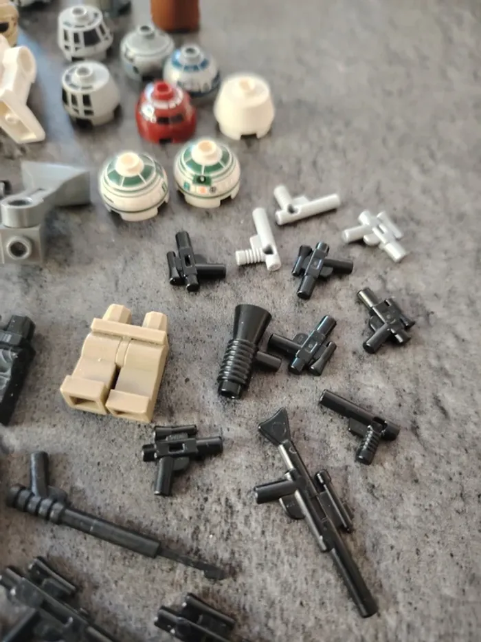 Lot vrac lego star wars pièces détachées incomplètes - photo numéro 7