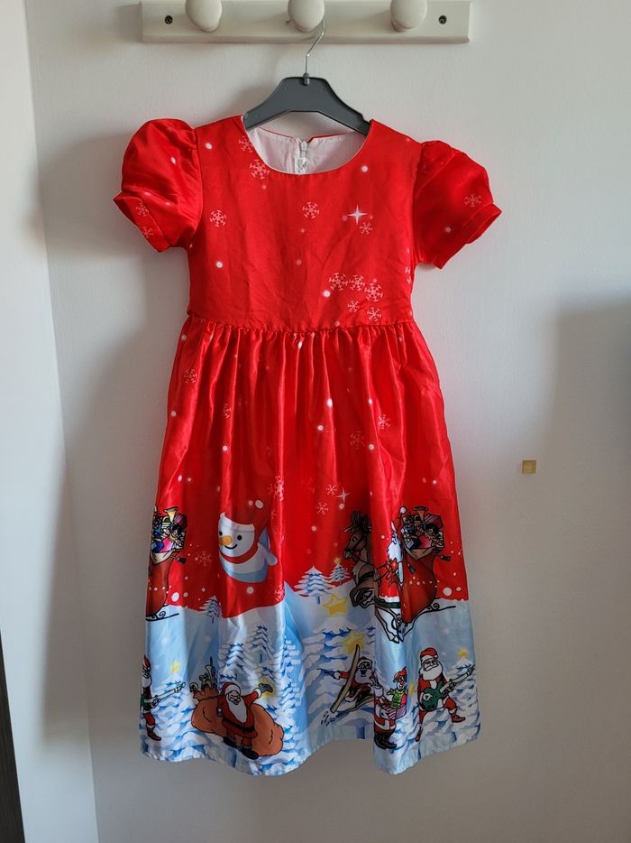 Robe de Noël 130 cm