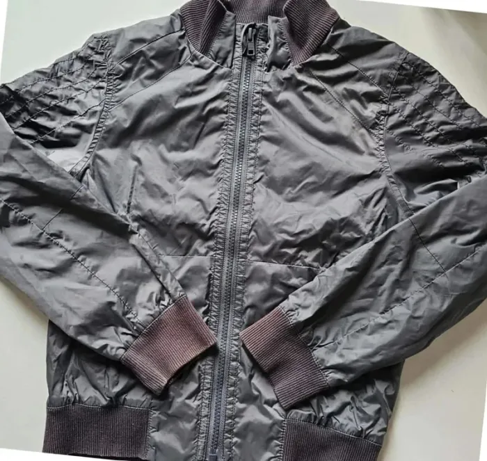 Veste grise coupe vent IKKS 8 ans - photo numéro 4