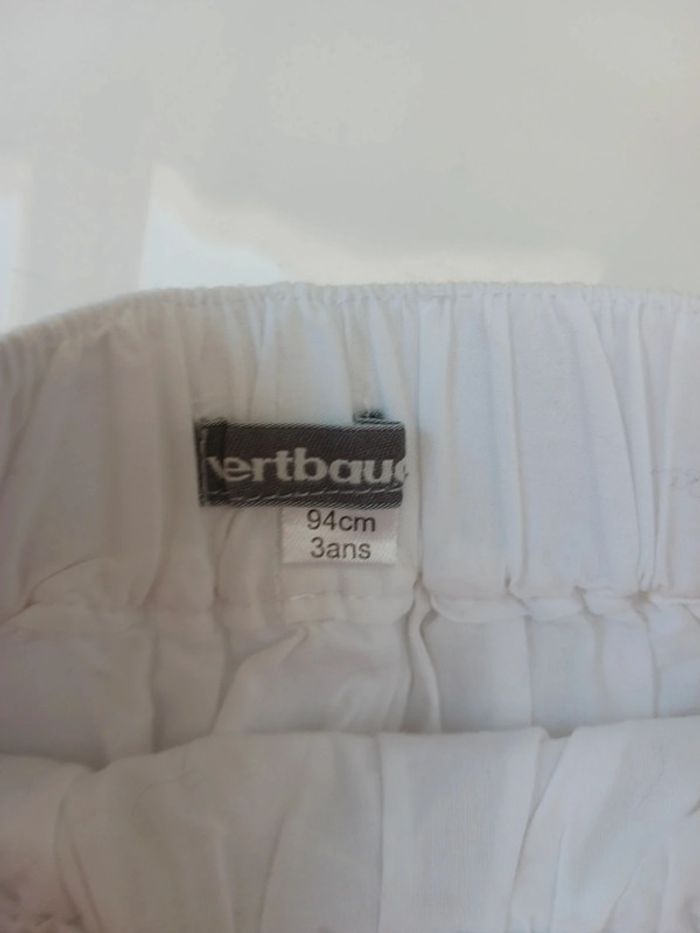 Jupe en tulle blanc 3 ans Vertbaudet - photo numéro 3