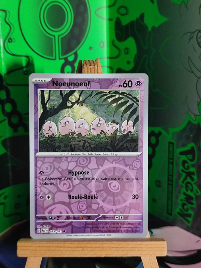 Noeunoeuf reverse 23/91 destinées de Paldea
