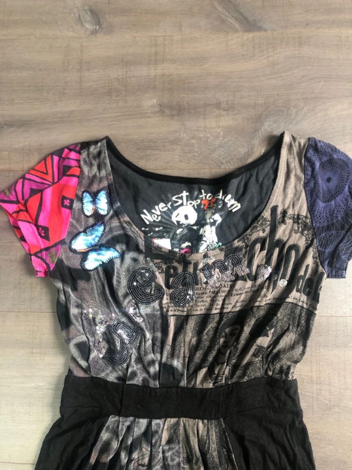 Robe arty Desigual taille S - photo numéro 2