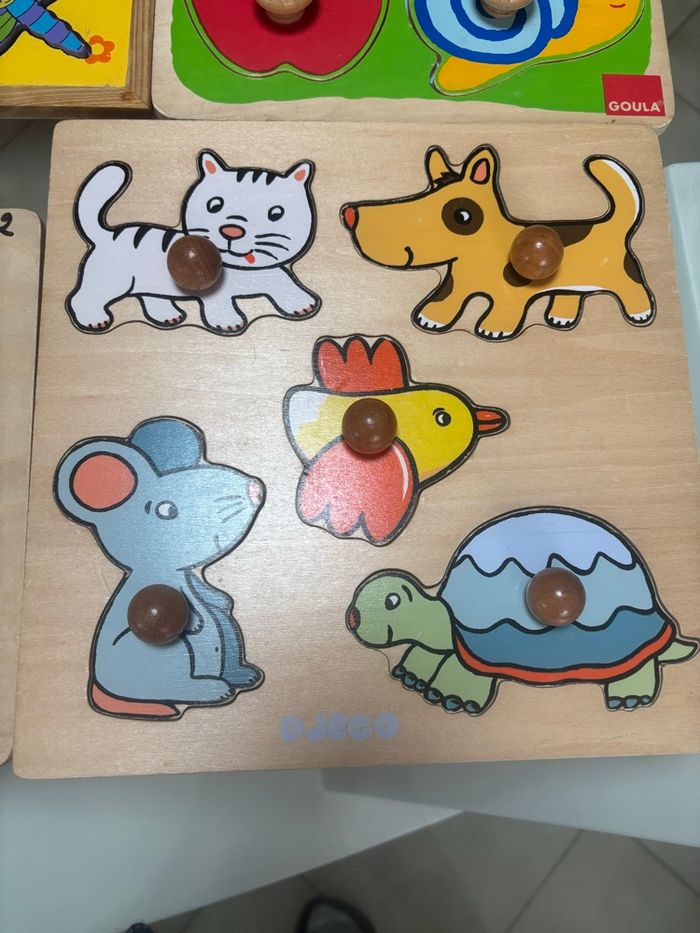 Lot puzzle bois - photo numéro 6