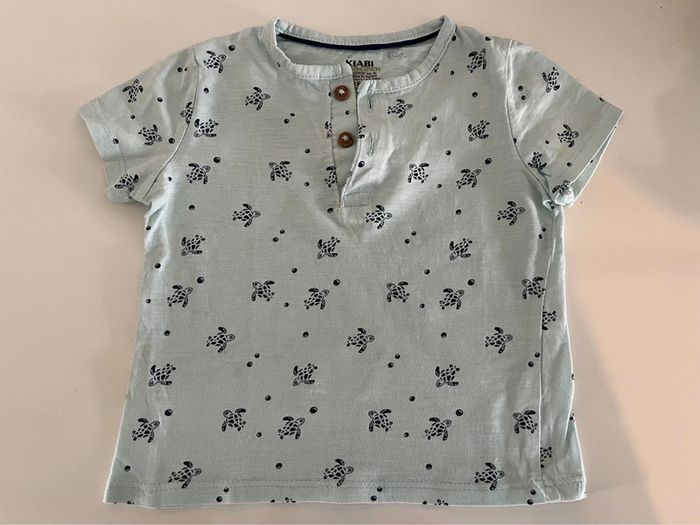 Lot 2 Tee-shirts MC Bebe garçon t 18 mois 80 cm