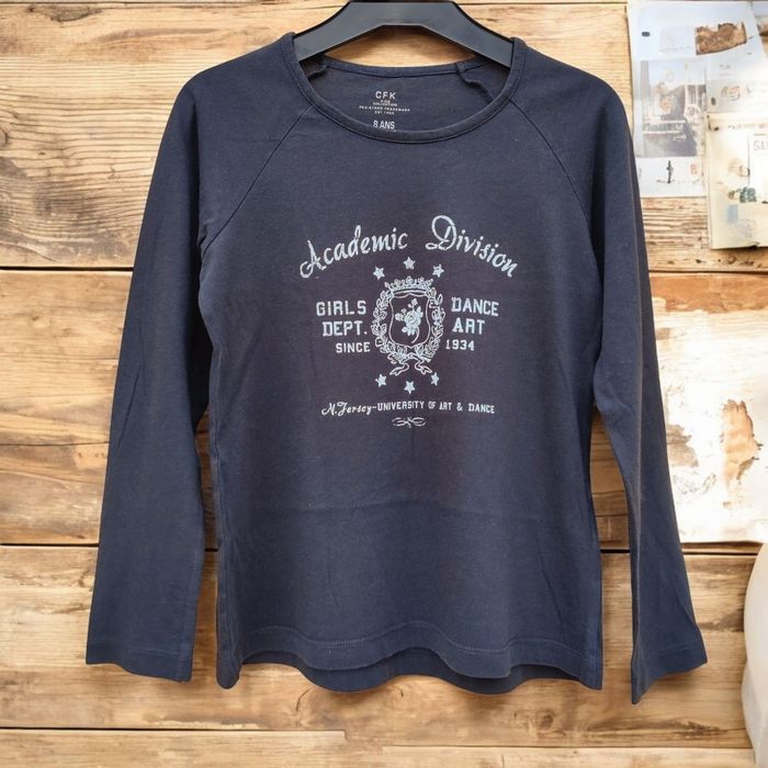 T-shirt manches longues fille 8 ans CFK