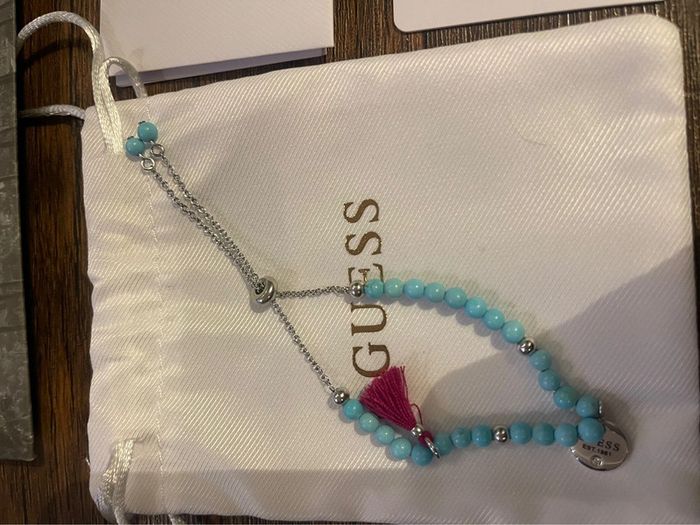 Bracelet Guess argent turquoise - photo numéro 4