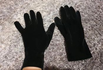 Gants velours