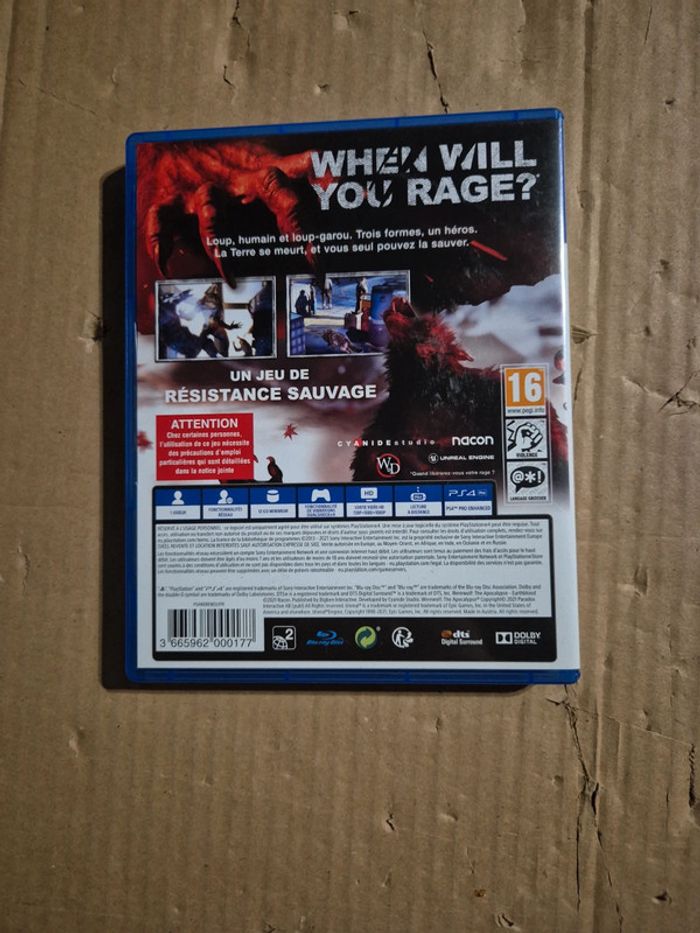 Werewolf The Apocalypse Earthblood pour PS4 - photo numéro 2