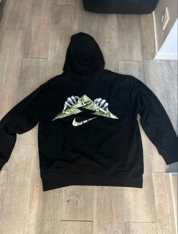 Pull Nike Trail Mont Blanc Montagne Noir 