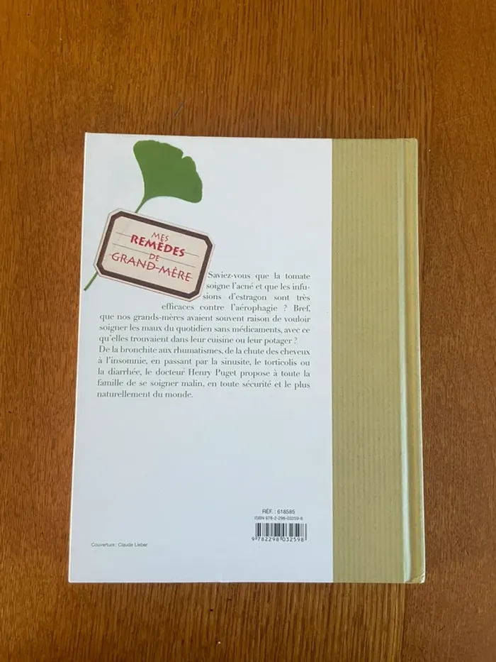 Livre mes remèdes de grand-mère - photo numéro 2