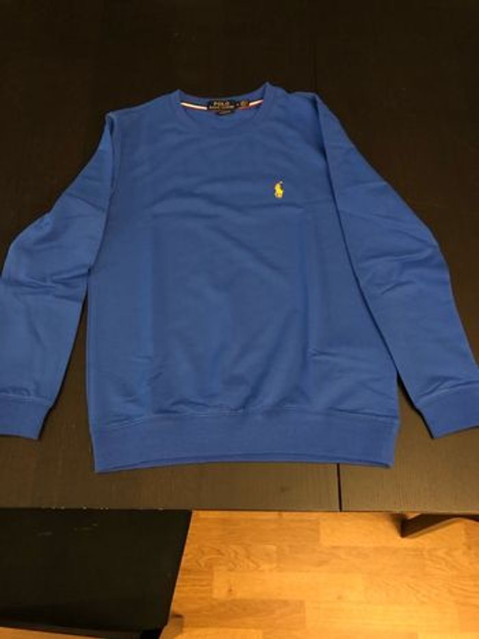 Pull Ralph Lauren bleu - photo numéro 4