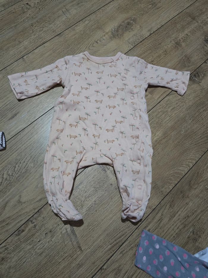 Lot de 6 pyjamas 3 mois fille - photo numéro 6