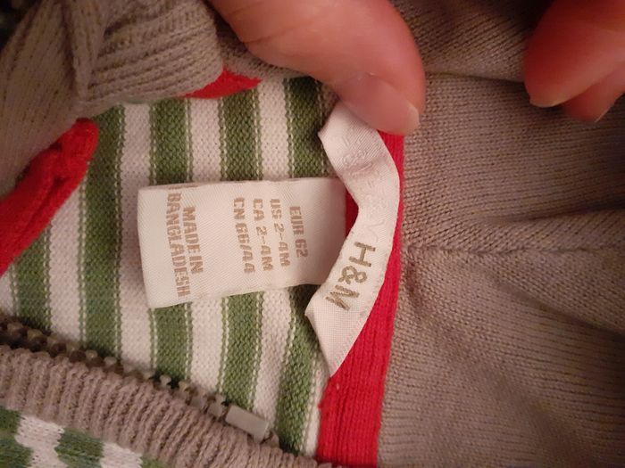 Gilet garçon 2/4 mois - photo numéro 2