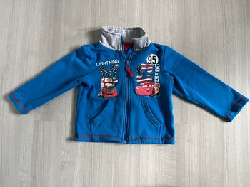 Polaire bleu Cars 4 ans 