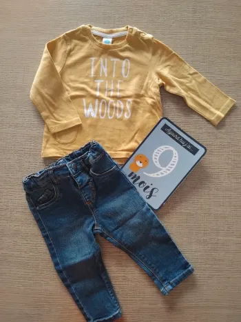 Ensemble 9 mois / 74 cm