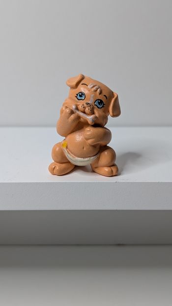 [Magic Diaper] Figurine babies animals chien avec un os