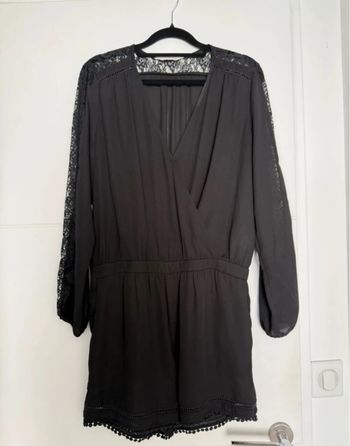 Combishort noir et dentelle Naf Naf taille M ou 38