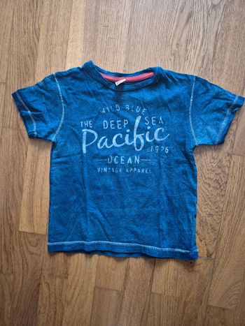 Tape à l oeil tee-shirt bleu effet délavé taille 4 ans