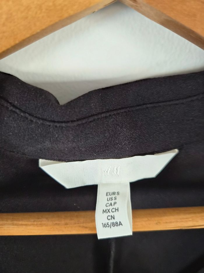 Robe chemise noire sexy H&M - photo numéro 5