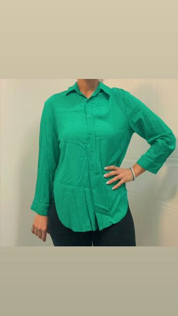Chemise verte taille S/M