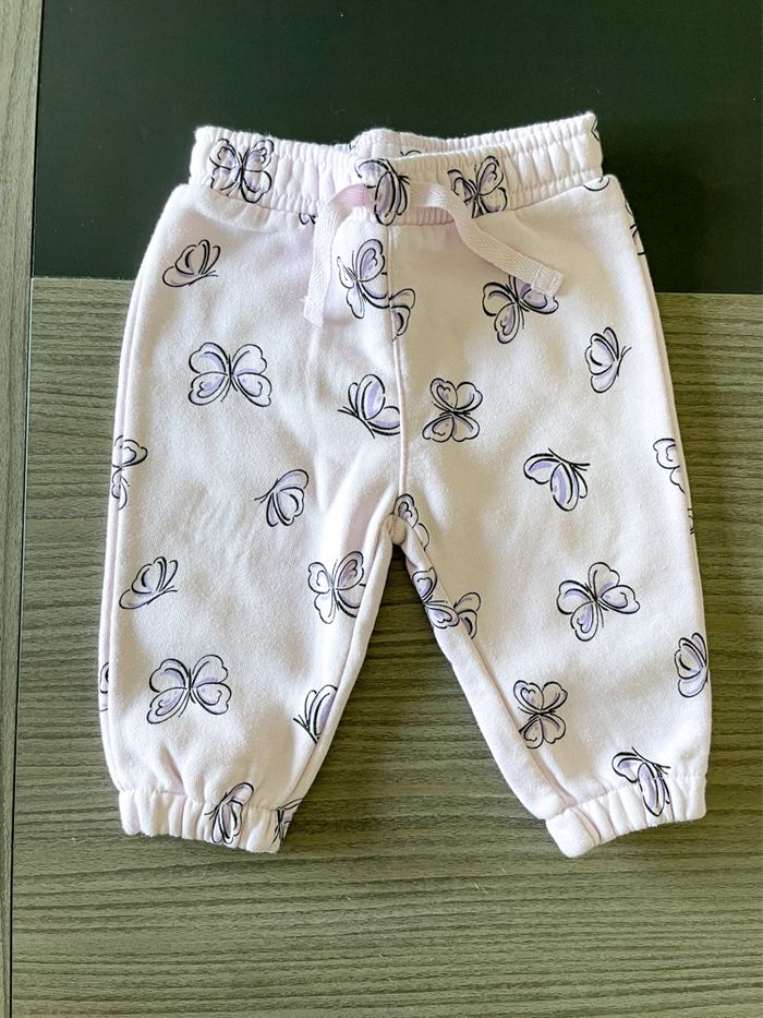 Ensemble Primark sweet et jogging papillons bébé fille taille 3-6 mois - photo numéro 7