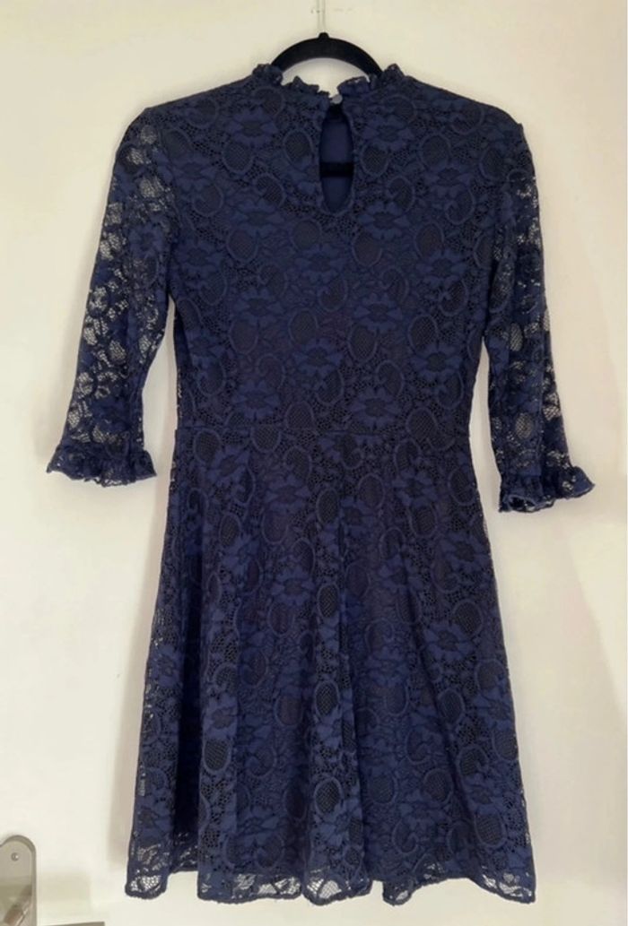 Asos Robe patineuse bleu marine taille 36 - photo numéro 4