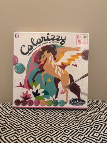 Sentosphere - Colorizzy Coffret de peinture licornes - 6 ans