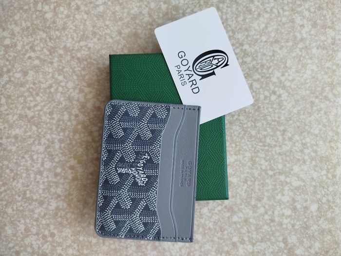 Porte carte goyard gris neuf - photo numéro 1