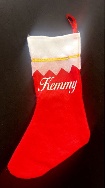 Chaussette Noël personnalisée