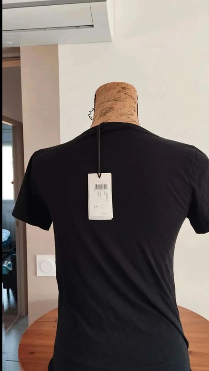 Tee  shirt  noir avec motifs  aigle taille s - photo numéro 7