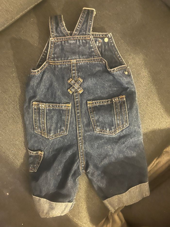 salopette jean dpam 3 mois bébé garçon Denim - photo numéro 2