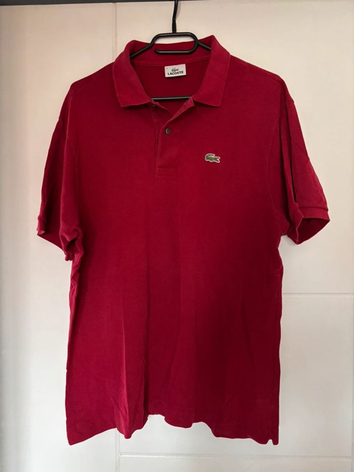 Polo Lacoste à manches courtes authentique