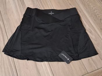Jupe short femme sport tennis noir